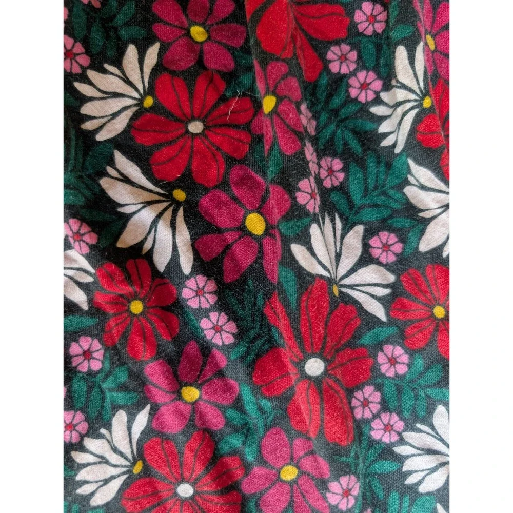 Wonder Nation Girls Long Sleeve Floral Dress Size XL (14-16). Knee Length